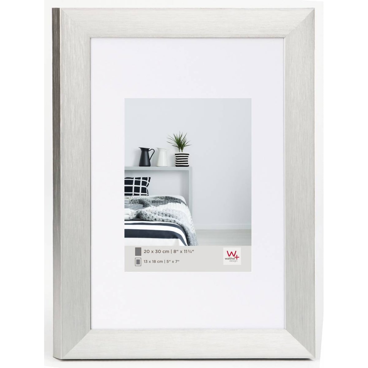 Aluline Cornice in alluminio 21x29,7 cm (A4) ARGENTO