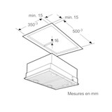 thumbnail of Neff N 30 Lüfterbaustein 53 cm silbermetallic D5655X1