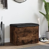 thumbnail of vidaXL Sitzbank mit Stauraum Räuchereiche 62x42x45 cm Holzwerkstoff