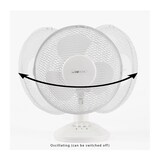 thumbnail of Ventilateur de table 23cm Clatronic VL 3601 Blanc