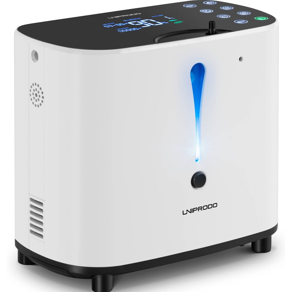 Uniprodo Concentratore di ossigeno - Da 1 a 6 L/min - Fino al 90 % di concentrazione di ossigeno