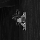 thumbnail of vidaXL Badkamer wastafelkast Zwart Eiken 60 x 30 x 60 cm Bewerkt hout