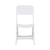 thumbnail of Silla Plegable Bliss Blanca 52x40x82cm 7house