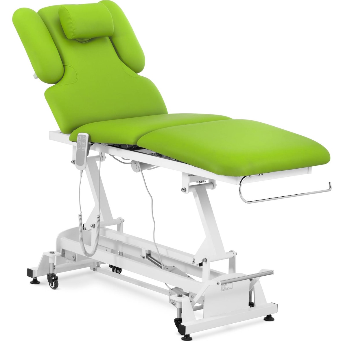 physa - Massagetafel - 3 motoren - 200 kg - lichtgroen