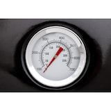 thumbnail of Tarrington House Houtskoolbarbecue Burnaby, staal, 80 x 70 x 94 cm, met inklapbare zijtafel, 2 wielen, zwart