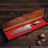 thumbnail of XinZuo - Damast Kochmesser (Bunka) - B32D Feng Serie