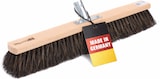 thumbnail of Echt Arengabesen Kehrbesen 40cm Breit Naturfaser-Borsten nass- und öl-beständig mit Metallhalter für Stiele Straßenbesen Gartenbesen Werkstattbesen