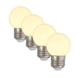 thumbnail of Illu- Party Lichterkette Außenlichterkette 5m weiß 5 warmweiße LED Kugellampen