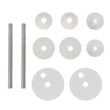 thumbnail of Helloshop26 - Set aus zwei WC-Sitzen mit Deckel MDF Oberfläche in Antikholzoptik 02_0002950