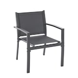 thumbnail of Salon de jardin CEBU - Structure Acier - 4 personnes - Gris AUCUNE