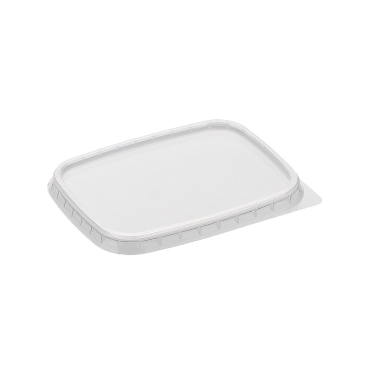 MONOUSO - Tampa PP para Embalagem Deli2Go Kraft 10,8x8,2cm (50 Uds)