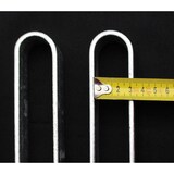 thumbnail of DanDiBo 4 Stück Bodenanker verzinkt XL Erdanker für Rosenbogen 30 cm Heringe Erdspieß Bodenspieß Befestigung Verankerungs-Set