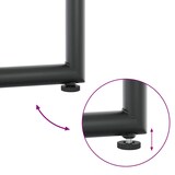 thumbnail of vidaXL Garten Essgruppe 9 pcs Schwarz Stahl