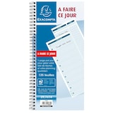 thumbnail of Exacompta - Réf. 5380E - Paquet de 5 Carnets spiralés 29,7x14cm - A faire ce jour - 125 feuilles