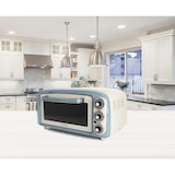 thumbnail of Ariete 979BL Mini-Backofen Vintage blau 18 L mit Ober- und Unterhitze im Retrolook, 1380 Watt
