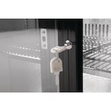 thumbnail of Rugbar met twee schuifdeuren Polar G serie zwart 198L