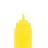 thumbnail of METRO PROFESSIONAL Botella dosificadora, polietileno/polipropileno, Ø 8 x 26,5 cm, 1025 ml, con tapón, amarillo, 4 unidades