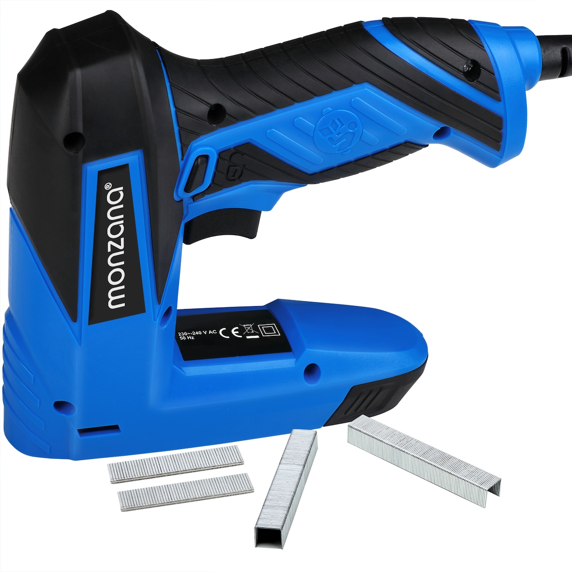 MONZANA® Elektrotacker 2in1 Anti-Stau-Mechanismus