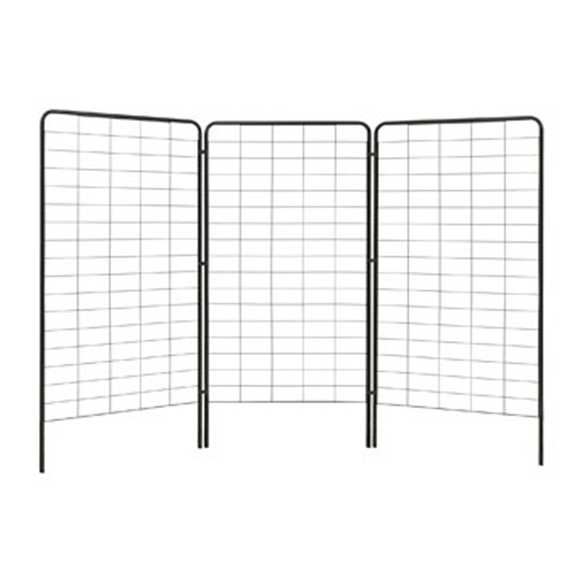 Lot de 3 grilles H 200 x L 100 cm 6 clips