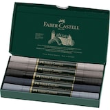 thumbnail of Faber Castell Aquarellmarker A.Dürer 0,8mm grau 5er Etui