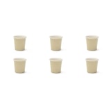thumbnail of Excelsa set de 6 vasos para café Trendy de porcelana 9 cl crema