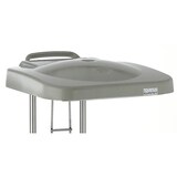 thumbnail of Tournus-afvalzakhouder met deksel op wielen voor zakken van 100 - 130 liter  Afmetingen b x d x h: 450 x 535 x 900 mm