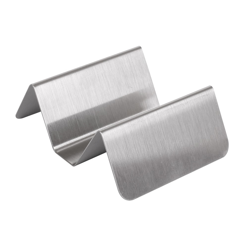 Rack 1/2 Tacos 'Artinox'  10X8X3,5 Cm Plateado Inox (12 Unidades)
