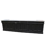 thumbnail of Bar plateau tôle zinguée 400 X 66 X H110