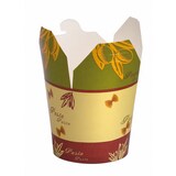 thumbnail of PACKNWOOD - 500u - Cajas redonda de cartón blanco decoración "Pasta"  H95mm 850ml