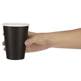 thumbnail of Bicchieri da caffè da asporto riciclabili Fiesta 340 ml neri X50 (50 pezzi)
