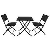 thumbnail of Mesa quadrada dobrável em polietileno imitação rattan Bolero GL302