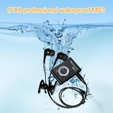 thumbnail of Lecteur MP3 Étanche IPX8 Avec Clip Et Écouteurs FM 4GB Bleu Sport Plongée Blanc YONIS