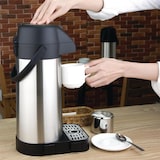 thumbnail of Olympia pomp thermoskan met drukknop 3L