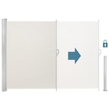 thumbnail of Aluminium Seitenmarkise ausziehbar mit Aufrollmechanismusbeige