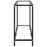 thumbnail of vidaXL Konsolentisch Transparent 100x35x75 cm Hartglas