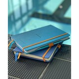 thumbnail of Rhodiarama Goalbook A5 mit festem Einband, 120 Blatt elfenbein 90g, Dot/punktkariert - Saphir 118778C