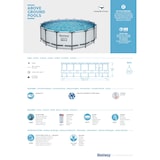 thumbnail of BESTWAY - Piscina Redonda Con Depuradora Estructura Metalica Ø488x122 cm.