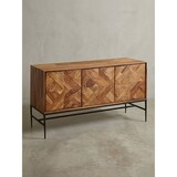 thumbnail of Massivholz Sideboard Sheesham, Industrial-Design, Stauraum. 123x45x70 cm | Kadima Design