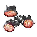 thumbnail of Eurom Parasol heater 1500 3x 500 watt zwart