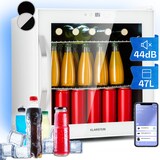 thumbnail of Coachella 50 Weinkühlschrank 47 Liter WiFi-Funktion Hintergrundbeleuchtung Edelstahl Weiß