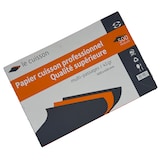 thumbnail of Papier cuisson siliconé blanc 60x40 cm, 41 gr, multi-passages, 500 feuilles