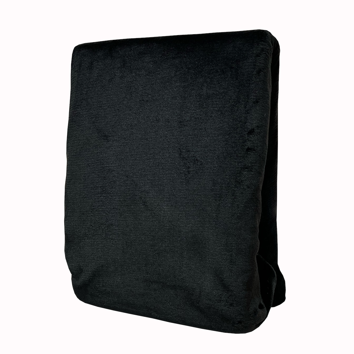 Winter Teddyplüsch Spannbettlaken 180-200x200cm Schwarz Flausch kuschelig