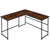 thumbnail of tectake Escritorio Melrose 140x130x76,5cm  Madera Industrial Oscura, Rústica