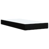 thumbnail of vidaXL Boxspringbett mit Matratze Schwarz 90x190 cm Stoff