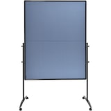 thumbnail of Legamaster PREMIUM PLUS Moderationswand klappbar 150x120cm blau-grau