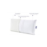 thumbnail of TODOCAMA Pack 2 Almohadas Viscoelásticas Luxury Hotel 75x36 Termorreguable Antiácaros y Antibacterias Firmeza Media-Alta