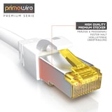 thumbnail of Primewire LAN-Kabel CAT.7, RJ-45 (Ethernet), Gigabit Ethernet S/FTP Netzwerkkabel, 10000 Mbit/s, Patchkabel - 0,25m