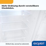 thumbnail of Exquisit Vollraumkühlschrank KS320-V-H-040D weiss | Nutzinhalt: 242 L | Ohne Gefrierfach