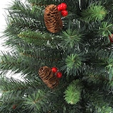 thumbnail of SVITA kunstmatige kerstboom decoratieve kerstboom kunstmatige kerstboom PVC 180 cm
