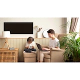 thumbnail of ALLboards Tableau en liège noir 100×40 cm Cadre en bois laqué NOIR